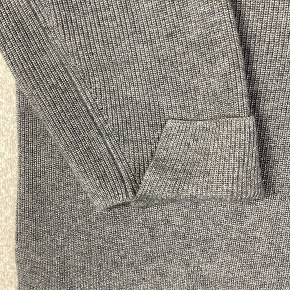 River Stone wool blend sweater XL ribbed soft heavy weight split side hems - Picture 5 of 11